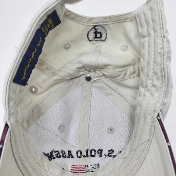 U.S. Polo Association Youth Adjustable Strapback Hat Cap Tan‎ - Picture 9 of 10